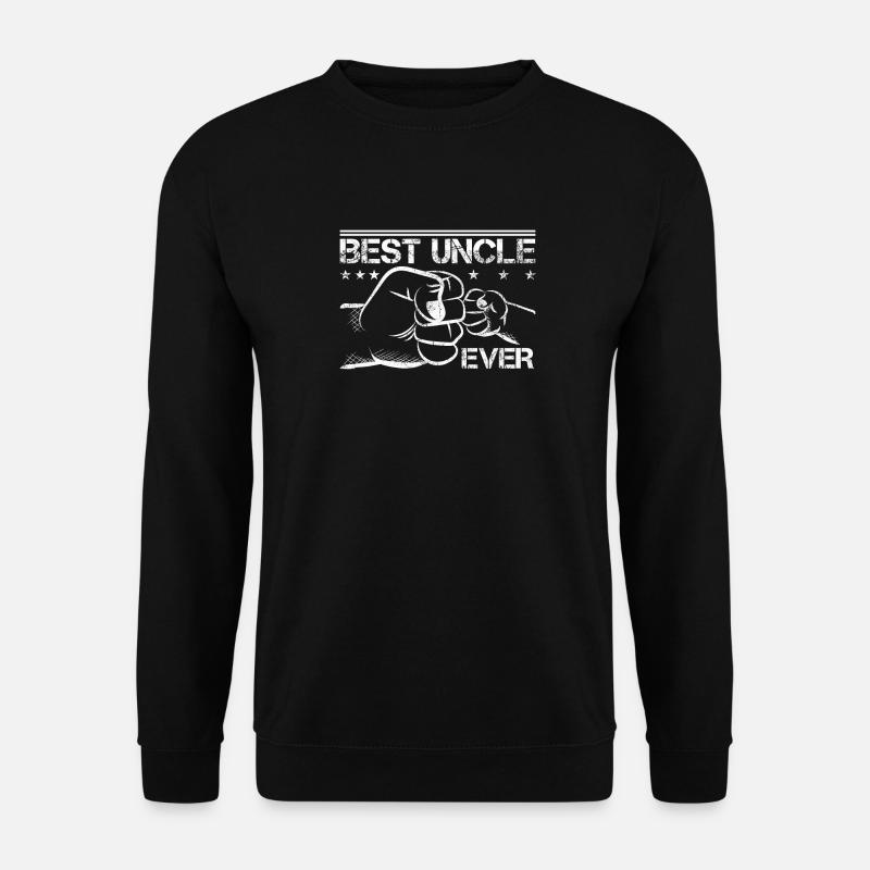 Bester Onkel shirt design - Unisex Pullover - Schwarz