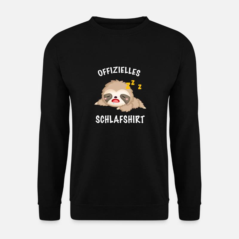 Offizielles Schlafshirt - Unisex Pullover - Schwarz
