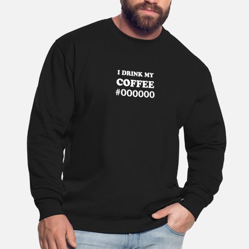 Coffee Black Nerd Programmer IT Web Designer Sweat-shirt Unisexe