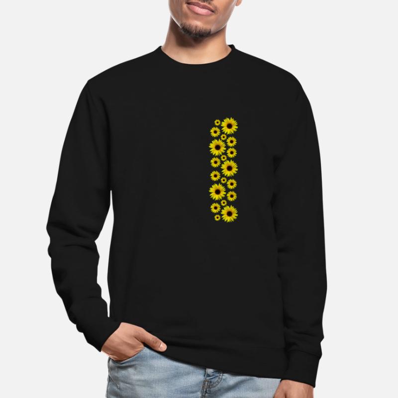 Tournesol, Fleurs, Fleurs, Floral Sweat-shirt Unisexe