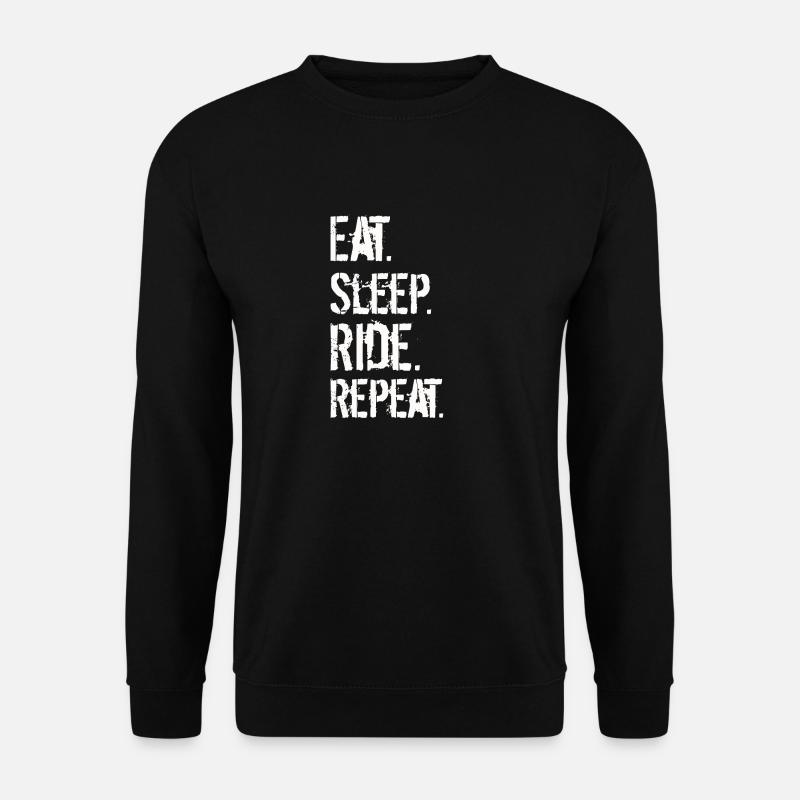 Riding horses - Unisex Sweatshirt - black