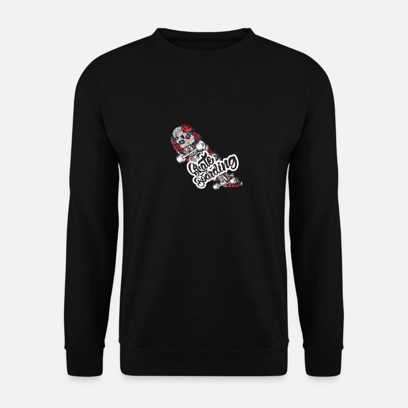 Skateboarding, skateboarding, skating - Unisex Sweatshirt - black