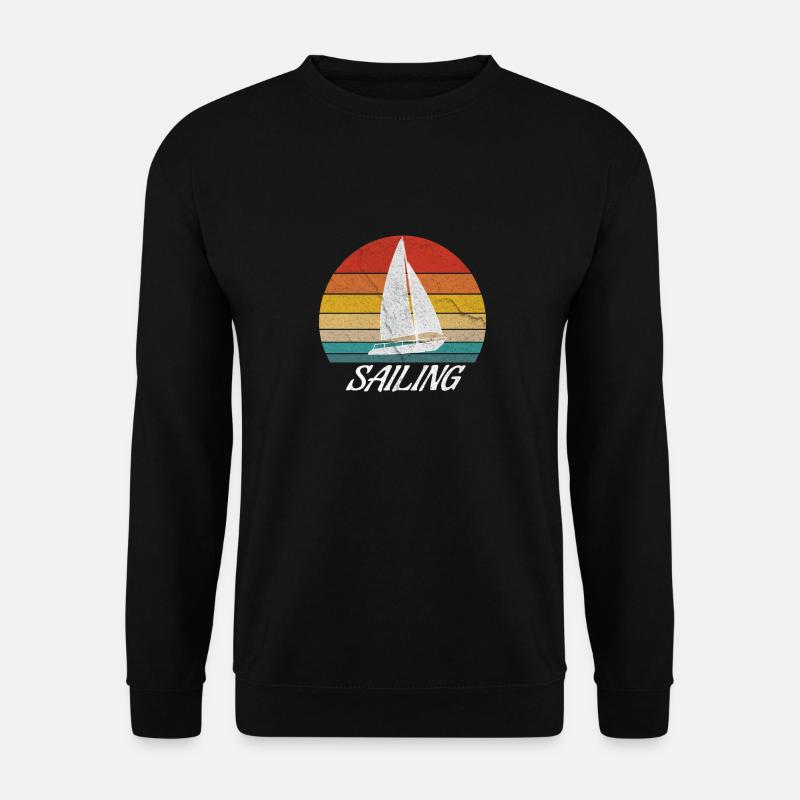 Segeln - Unisex Pullover - Schwarz