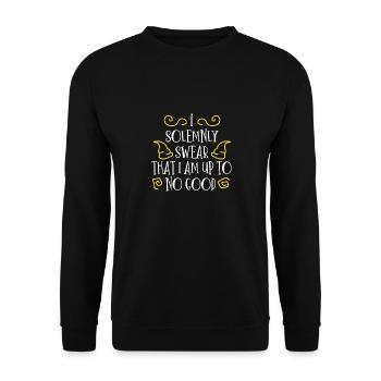 Jurer solennellement | Jusqu'à rien de bon | Magic | Ligne de film - Sweat-shirt Unisexe - noir - Devant - Alina (178cm) & Michal (187cm)