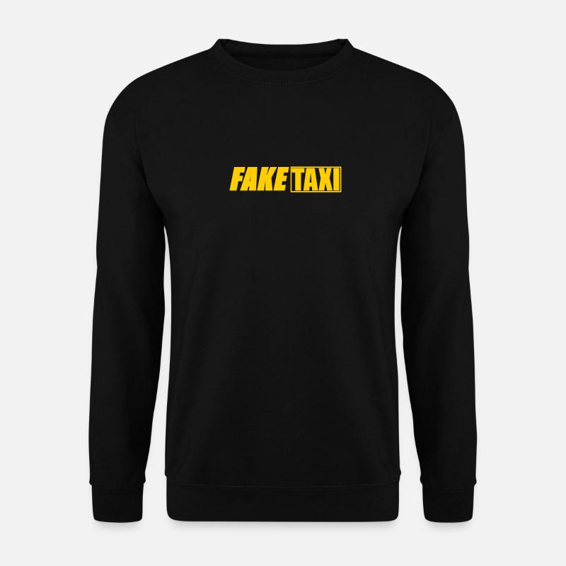 Fake Taxi Kostüm - Unisex Pullover - Schwarz