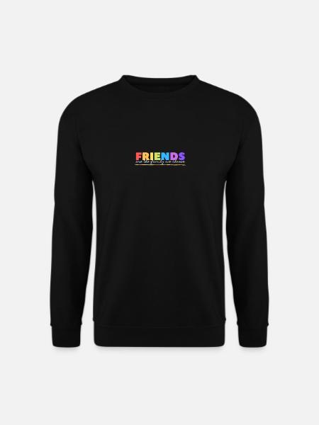anders ist gut für Gleichheit, Akzeptanz Stimmung - Unisex Pullover - Schwarz