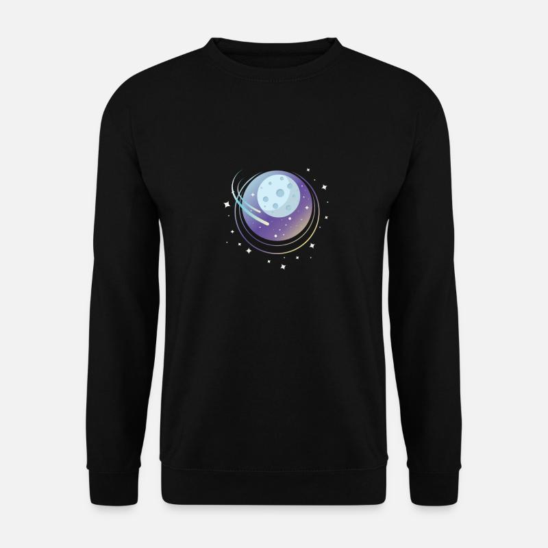 Comet design - Unisex Sweatshirt - black
