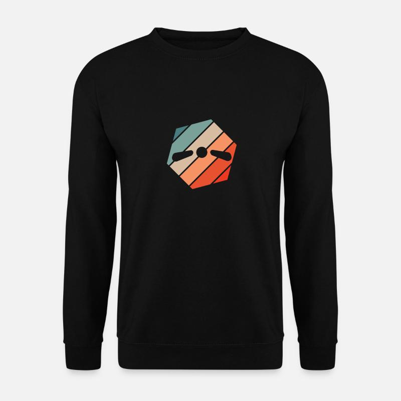 Pinball machine graphic - Unisex Sweatshirt - black