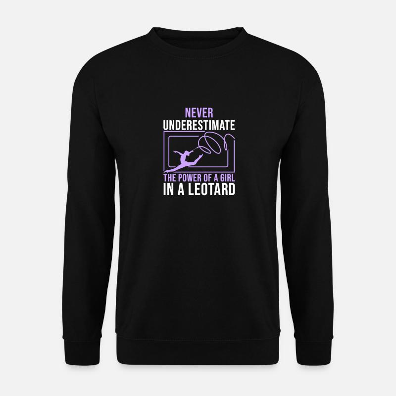 Turnen Turner Turnerin Lustiger Turnspruch Turner - Unisex Pullover - Schwarz