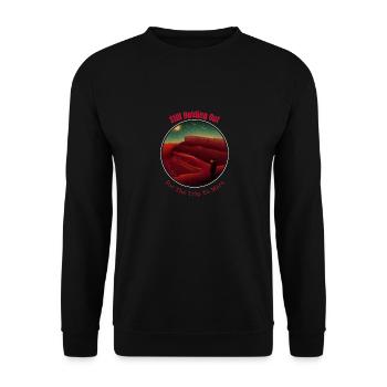 Reise zum Mars - Unisex Pullover - Schwarz - Vorne - Alina (178cm) & Michal (187cm)