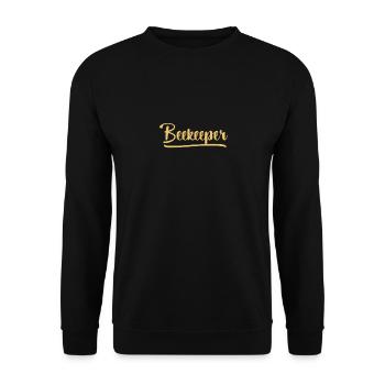 Apiculteur des abeilles - Sweat-shirt Unisexe - noir - Devant - Alina (178cm) & Michal (187cm)