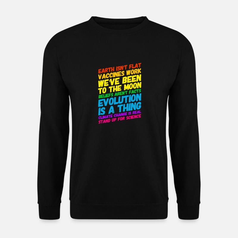 Science 2020 Science Statement - Unisex Sweatshirt - black