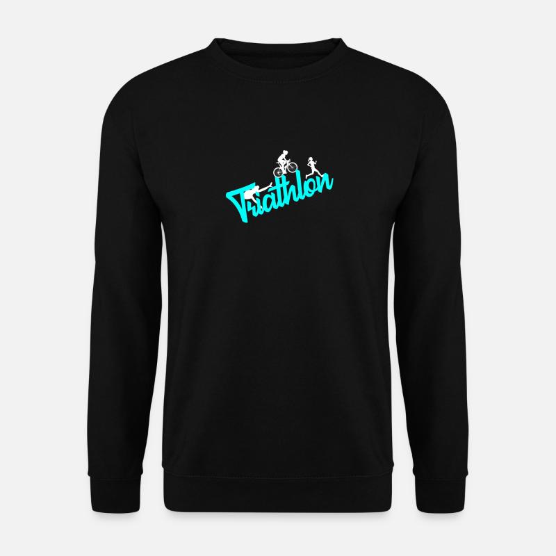 Triathlon Triathlet Mädchen Frau - Unisex Pullover - Schwarz