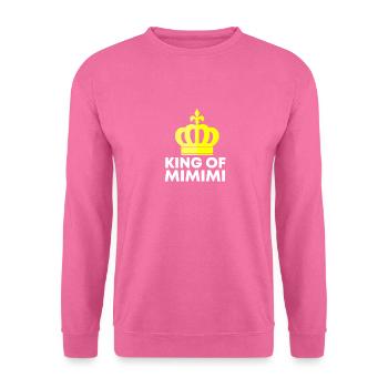 King Of Mimimi Heulsuse Nörgler Ausrede - Unisex Pullover - Pink - Vorne