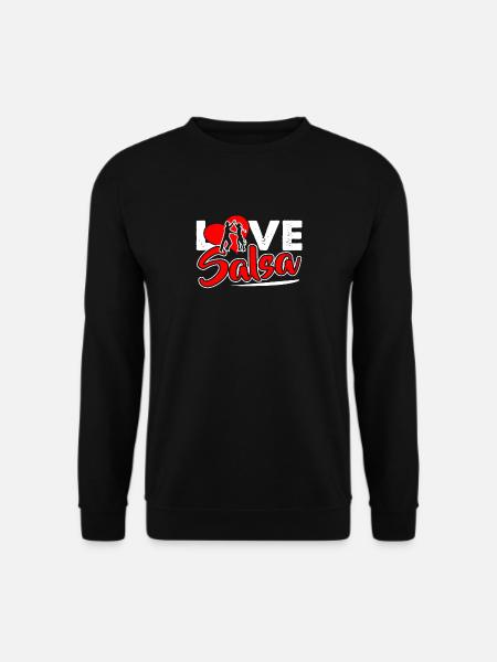 Danseuse de salsa J’aime la salsa - Sweat-shirt Unisexe - noir