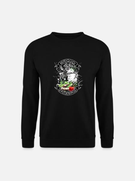 Miriquidi - Erzgebirge Bergbau und Heimat - Unisex Pullover - Schwarz