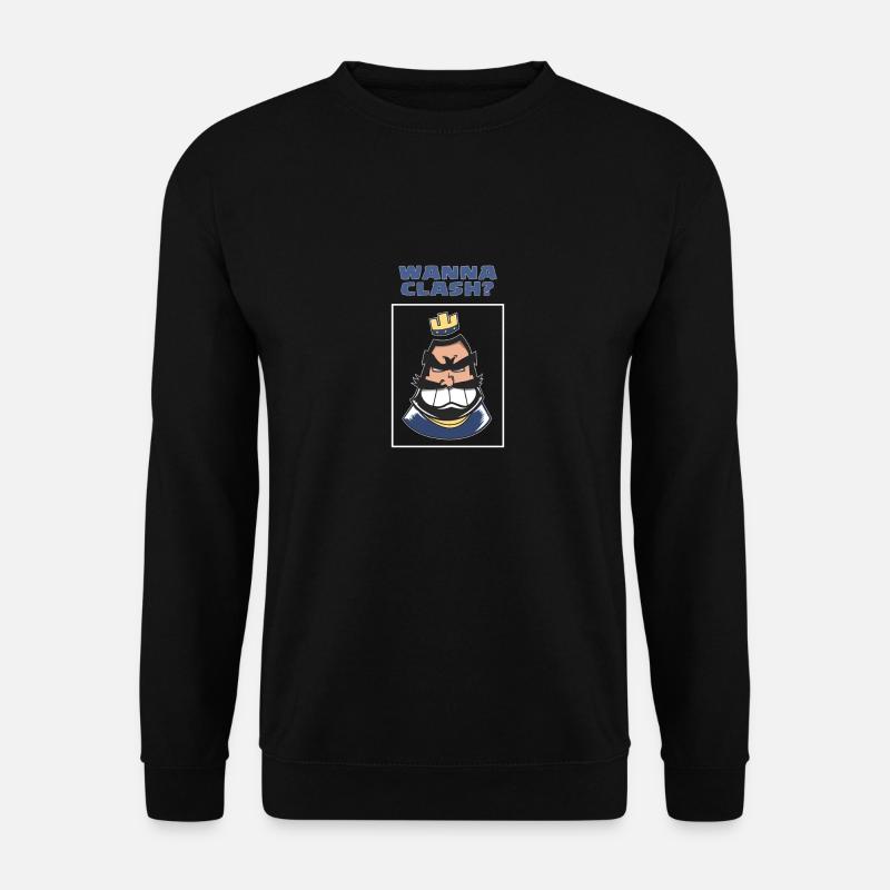 Wanna Clash Arena Royale Clans - Unisex Pullover - Schwarz