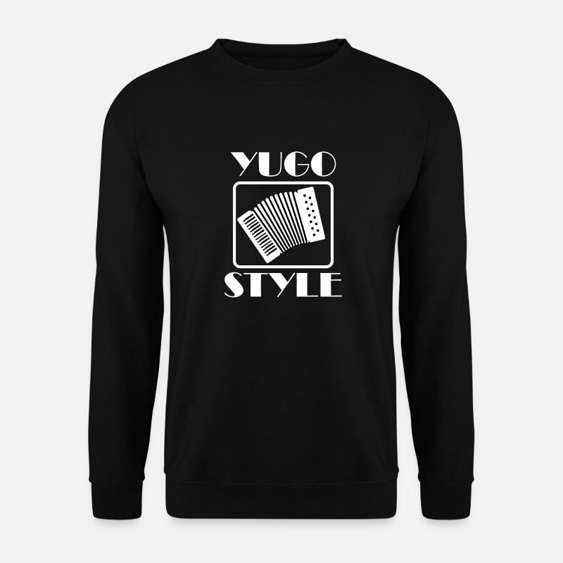 style yugo blanc - Sweat-shirt Unisexe - noir