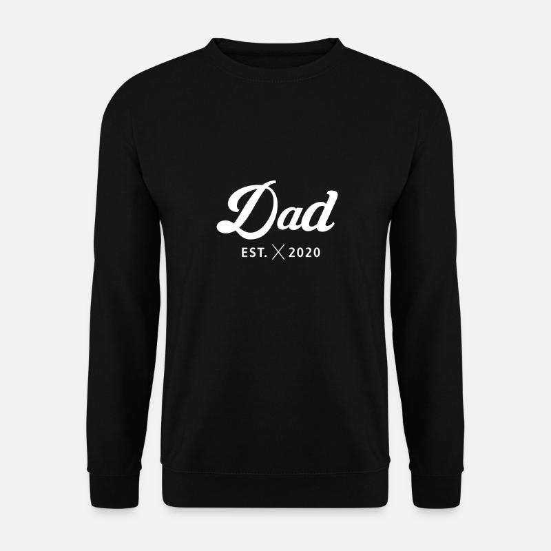 DAD EST. 2020 - Unisex Sweatshirt - black