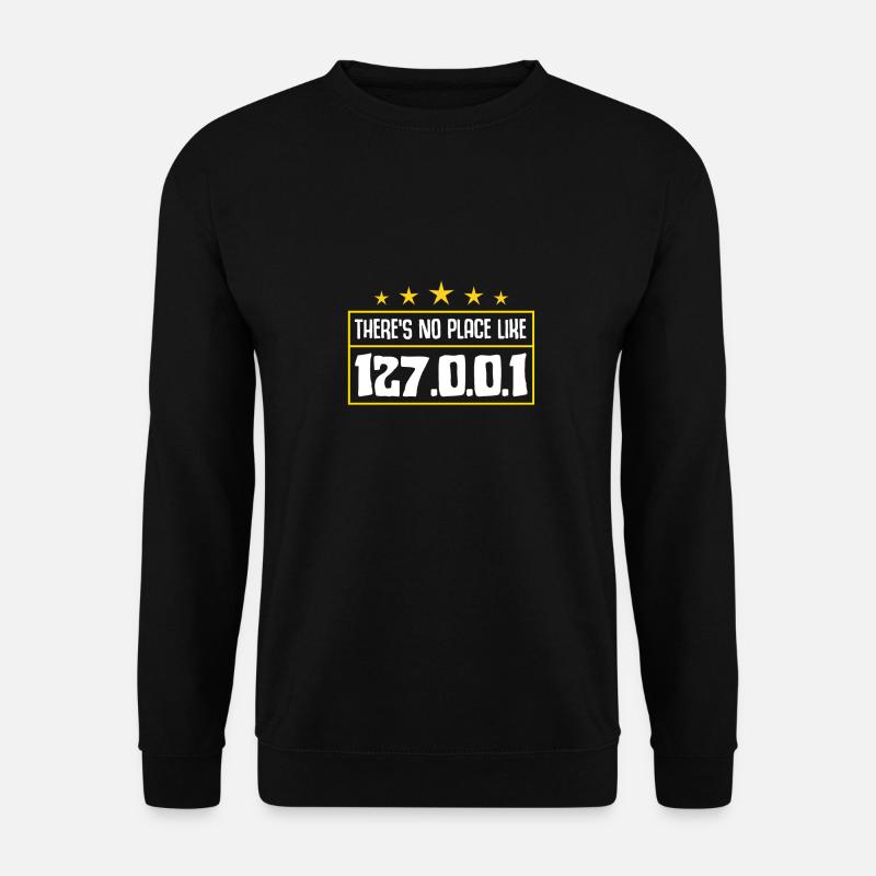 Tux Linux Pinguin Sudo Rm Rf Computerfreak Hacker - Unisex Pullover - Schwarz