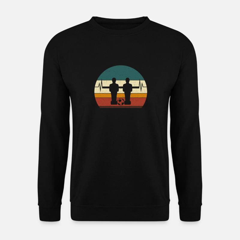 Vintage Tischkicker Tischfußball Tischfußball - Unisex Pullover - Schwarz