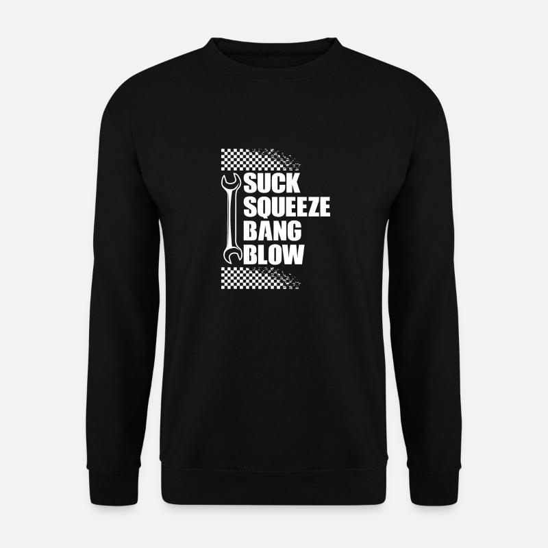 Saugen Sie Squeeze Bang Blow - Unisex Pullover - Schwarz