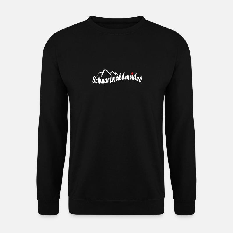 Schwarzwald Mädchen Schwarzwaldmädel Geschenk - Unisex Pullover - Schwarz