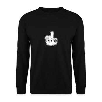 Honneur de paragraphe correct 31er traître pris - Sweat-shirt Unisexe - noir - Devant - Alina (178cm) & Michal (187cm)