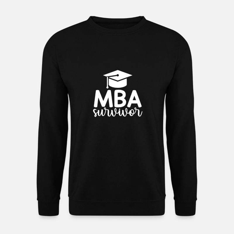 Studies / Graduation / Party / MBA Survivor - Unisex Sweatshirt - black