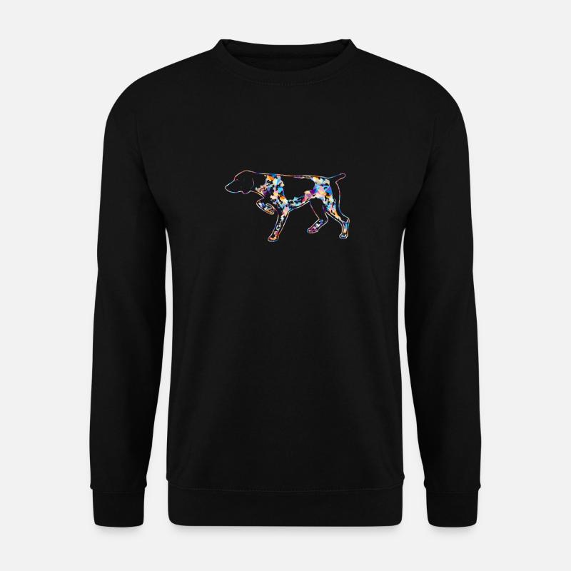 German Shorthaired Pointer - Unisex Sweatshirt - black