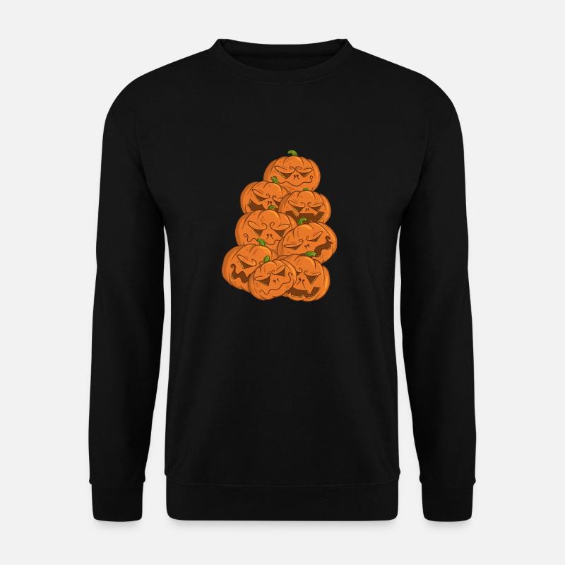Pumpkin lantern - Unisex Sweatshirt - black