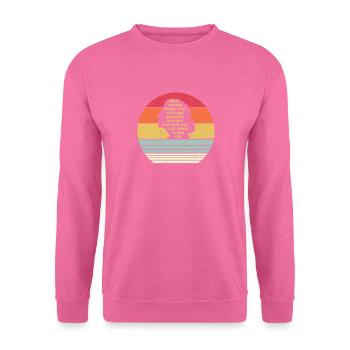 Fight For The Things You Care About Notorious RBG - Sweat-shirt Unisexe - rose - Devant