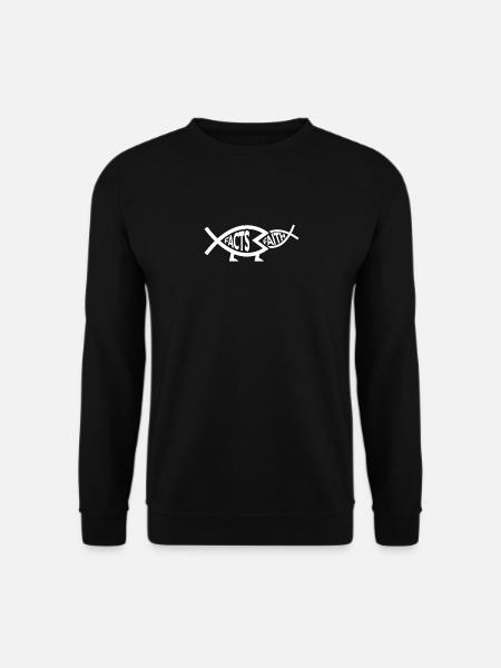 Fakty a ateizm wiary - dar ateisty - Bluza unisex - czarny
