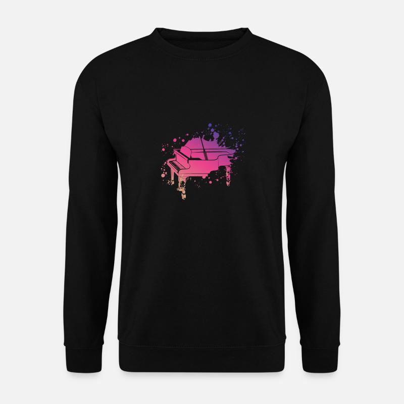 Piano Splach - Unisex Sweatshirt - black