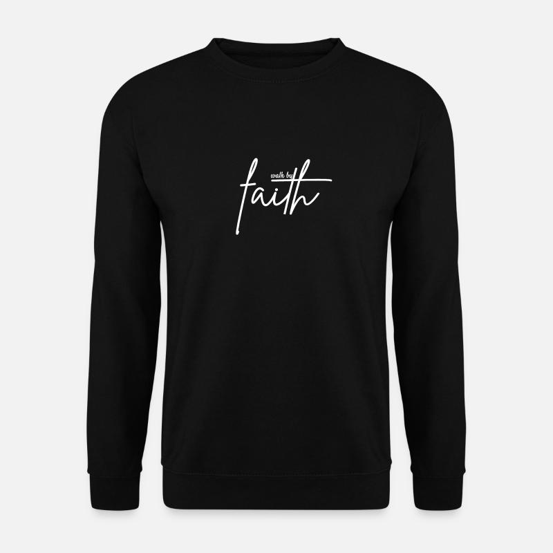 Faith belief - Unisex Sweatshirt - black