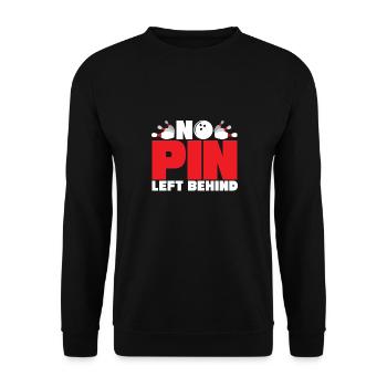 bowling bowling bowling sport - Unisex Sweatshirt - black - Front - Alina (178cm) & Michal (187cm)