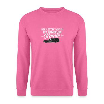La dernière voiture toujours une voiture Undertaker break - Sweat-shirt Unisexe - rose - Devant