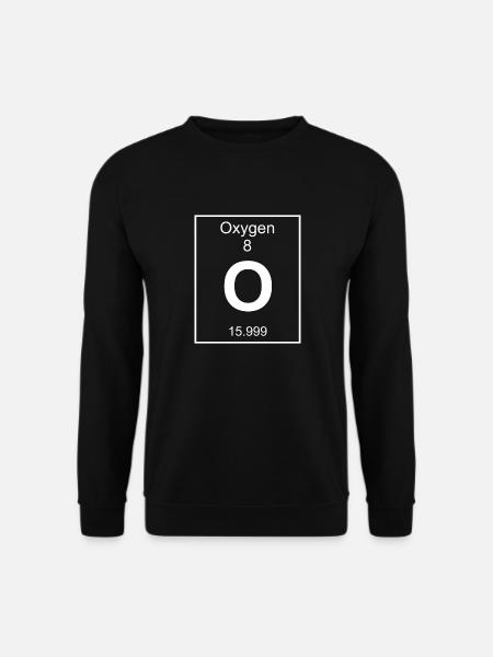 Oxygen Oxygen chemical element chemical - Unisex Sweatshirt - black
