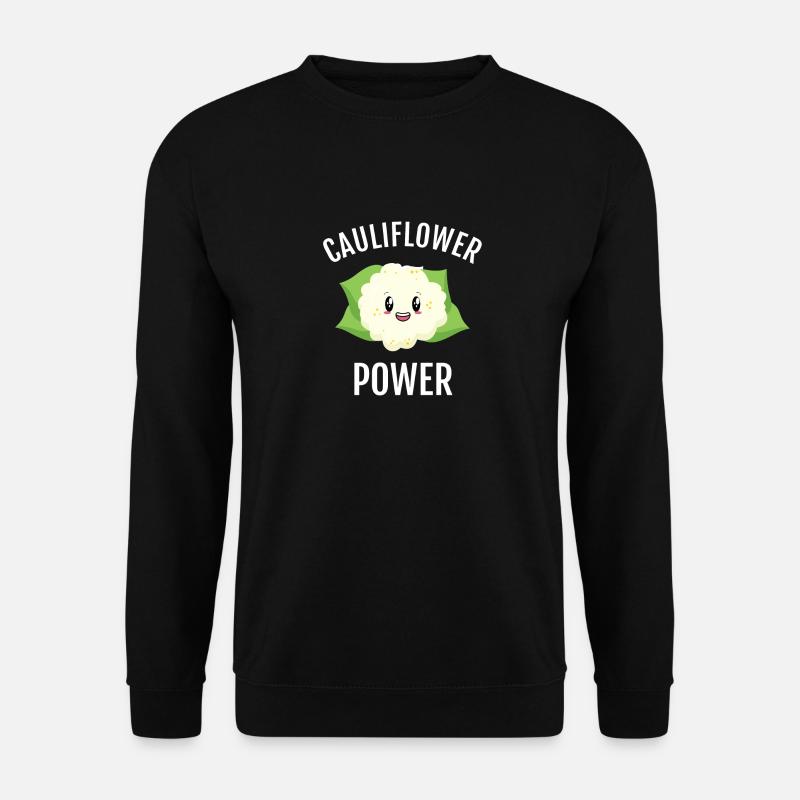 Puissance de chou-fleur - Sweat-shirt Unisexe - noir