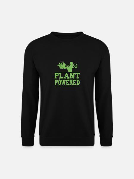 Vegan bodybuilding - Unisex Sweatshirt - black