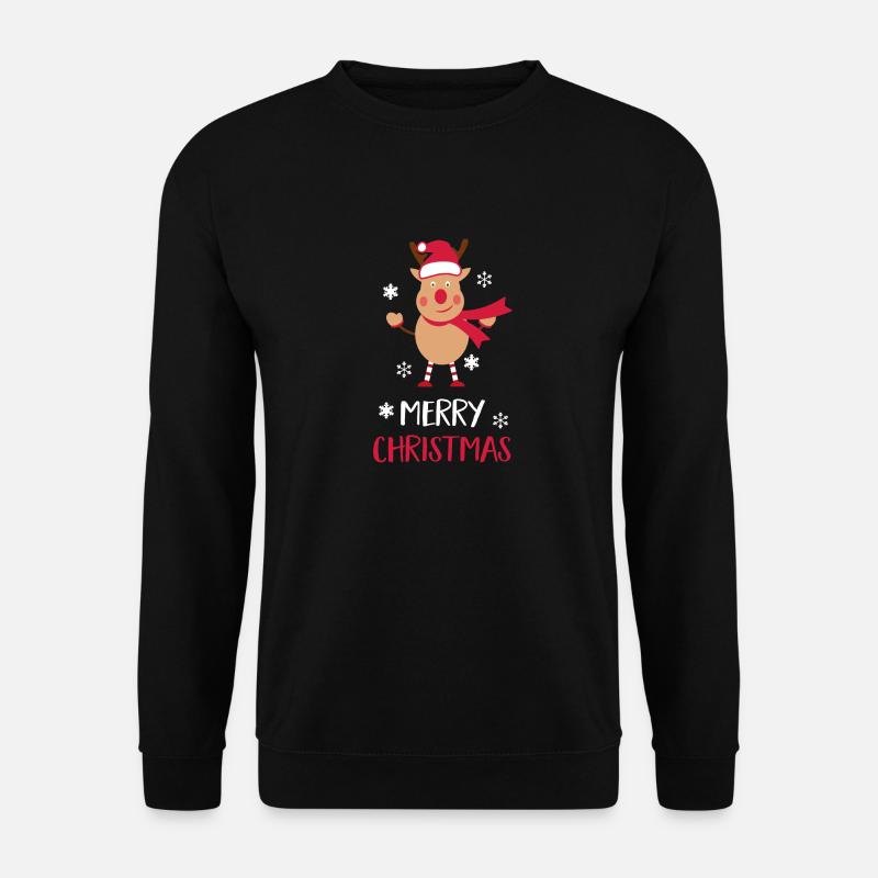 Joyeux Noël orignal - Sweat-shirt Unisexe - noir