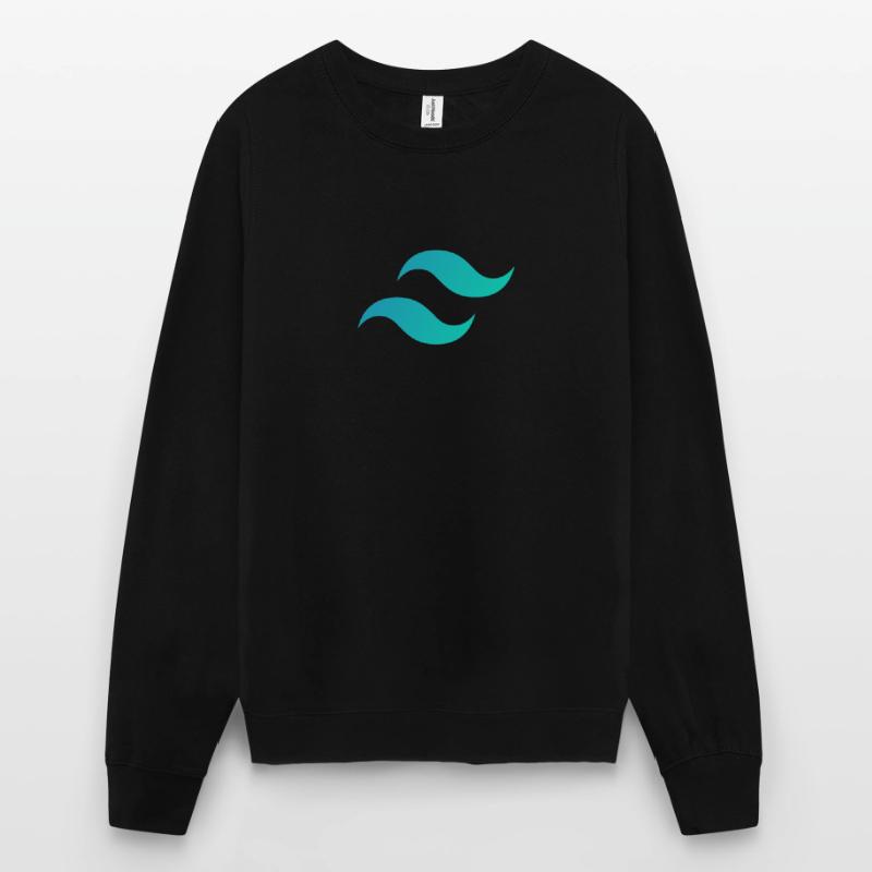 Tailwind CSS Mark - CSS Framework Programmer Coder Unisex Sweatshirt