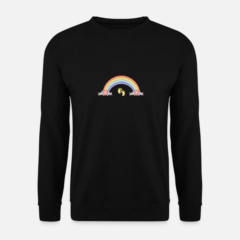 Rainbow Baby Mama - Unisex Sweatshirt - black