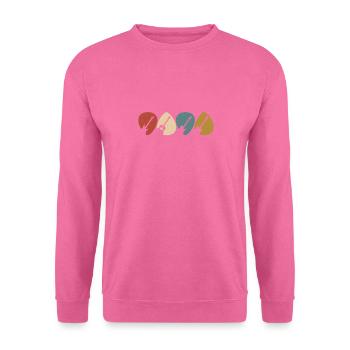 Vintage Guitar Pick - Unisex Sweatshirt - pink - Front