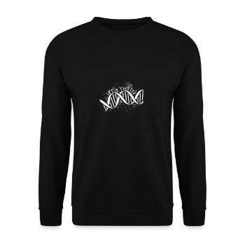 Science de la biologie | Cadeau de biologiste biologiste - Sweat-shirt Unisexe - noir - Devant - Alina (178cm) & Michal (187cm)