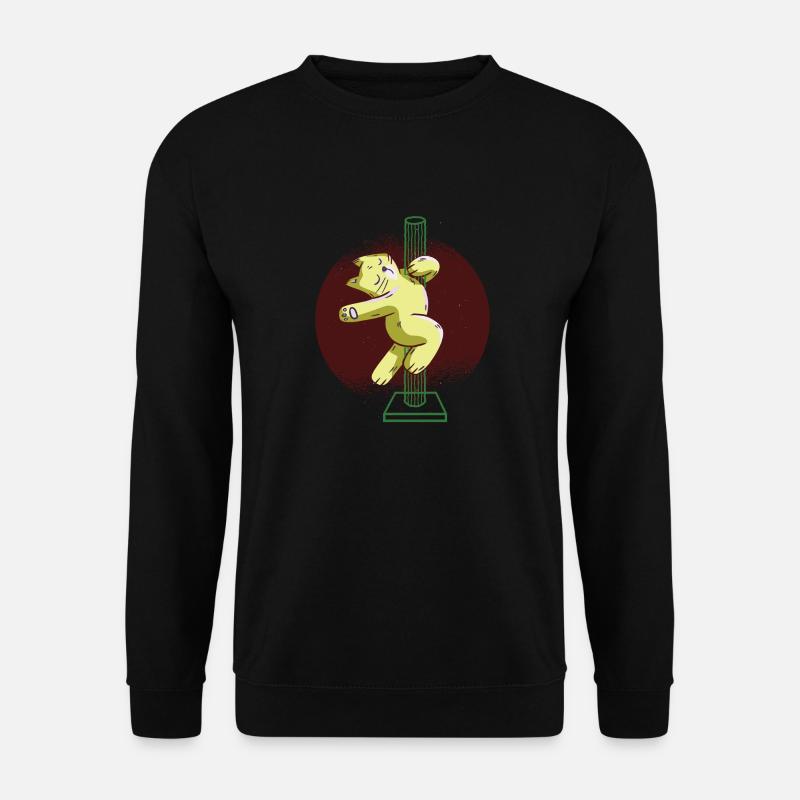 Chat dansant - Sweat-shirt Unisexe - noir