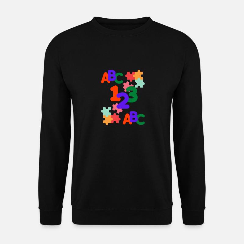 ABC - Unisex Pullover - Schwarz