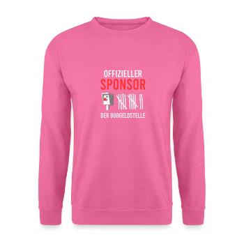 Autotuning Radarkontrolle Auto Sponsor - Unisex Pullover - Pink - Vorne