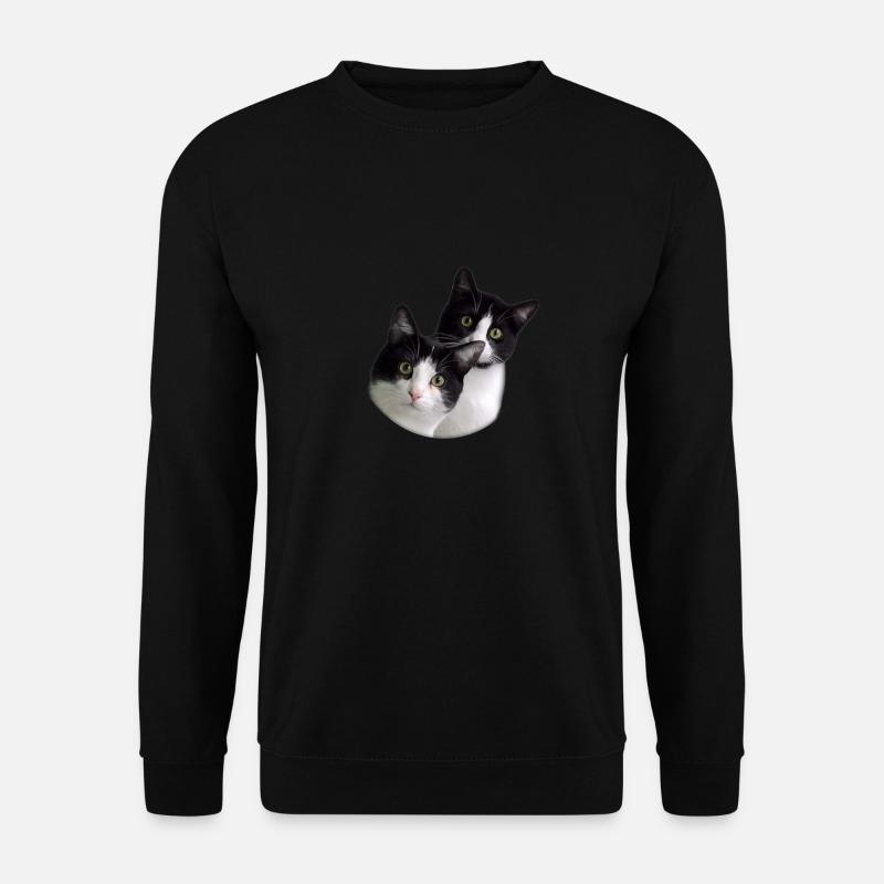 Team Cat - Unisex Pullover - Schwarz