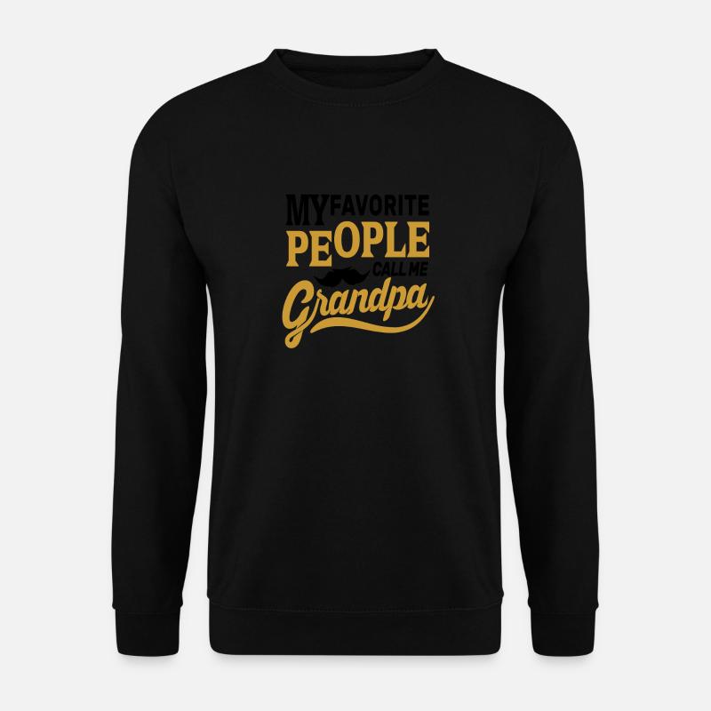 Grandpa - Opa - Unisex Pullover - Schwarz
